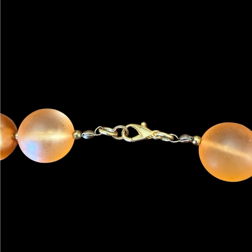 Peach and Gold Beads - Picture 4 of 4